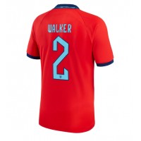 Fotbalové Dres Anglie Kyle Walker #2 Venkovní MS 2022 Krátký Rukáv